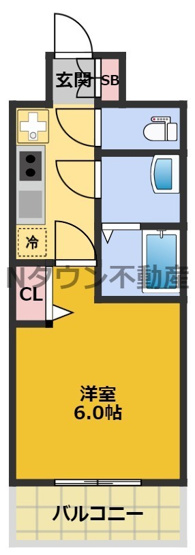 【間取り】 | ディアレイシャス上前津 | 間取りです