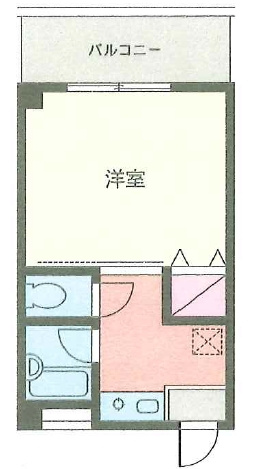 ライトハウス多摩川の間取り|間取りです。