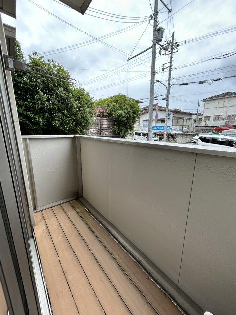 グランクレールのバルコニー