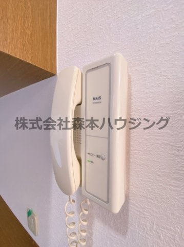 【セキュリティ】 | 　アルカーサル星田 | インターフォンついてます