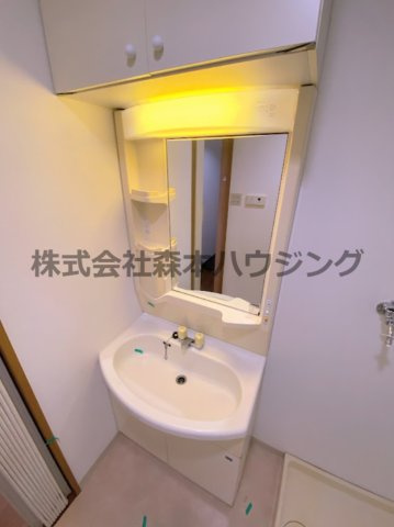 【独立洗面台】 | 　アルカーサル星田 | 朝の身支度には欠かせない独立洗面化粧台