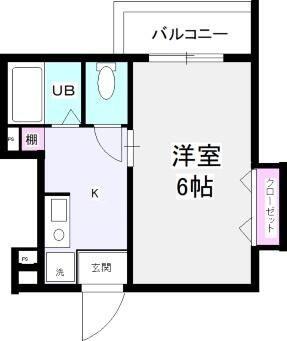 レスパスの間取り|間取りです。