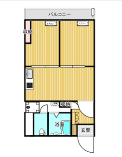 【間取り】 | 山下町ハイツ