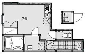 【間取り】 | FAIR町屋 | 間取りです。