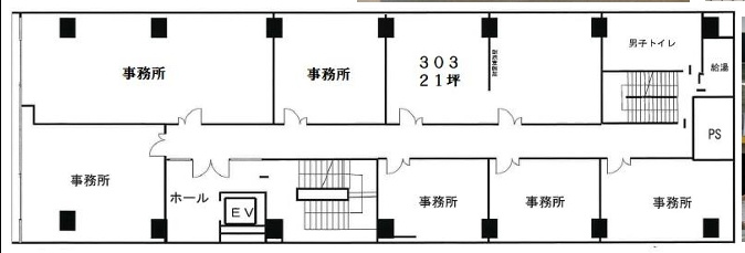 丸忠第２ビルの間取り