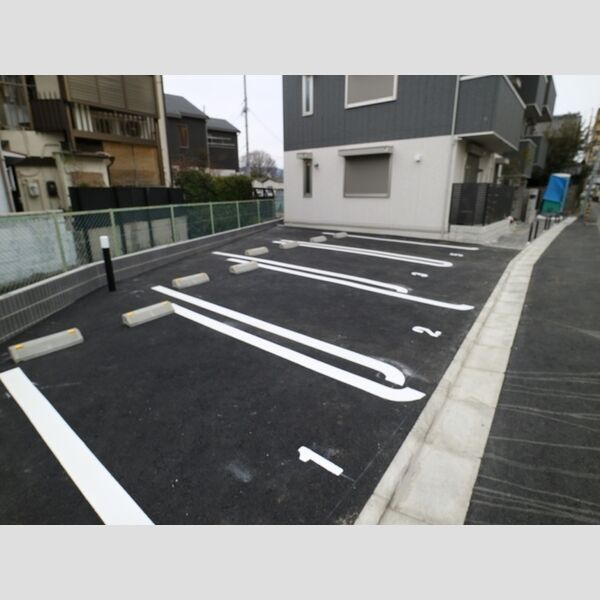 シュロス若江Ⅱの駐車場