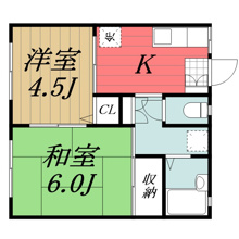 【間取り】 | グリーンハイツ　3番館