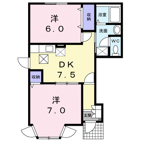 【間取り】 | フレーズ　メゾン　Ａ