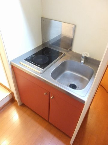 【キッチン】 | レオパレス横田レジデンスⅡ | 2口の電気コンロ