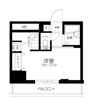 フェニックス目白弐番館の間取り|間取りです。