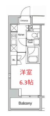 【間取り】 | プラウドフラット蒲田Ⅱ | 間取りです