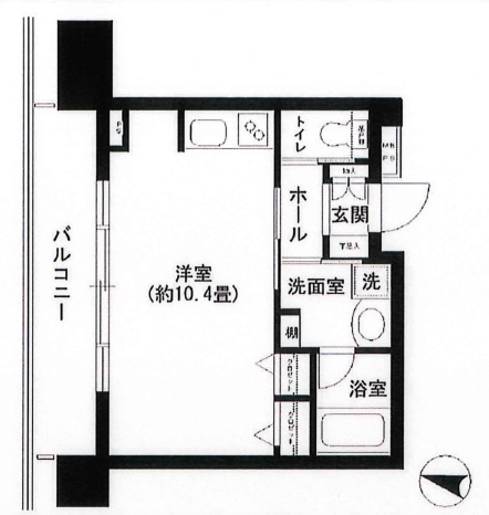 クリオ文京小石川の間取り