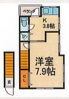 サトウコーポの間取り