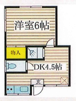 安藤荘の間取り