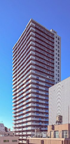 ザ・ライオンズ定禅寺タワーの外観|地上29階建の免震タワーマンション。2011年11月築、総戸数194戸です。
