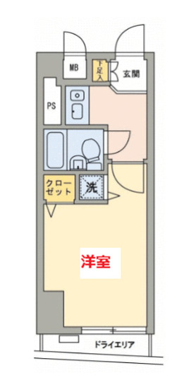 【間取り】 | リフレスコア旗の台 | お部屋の間取りです。