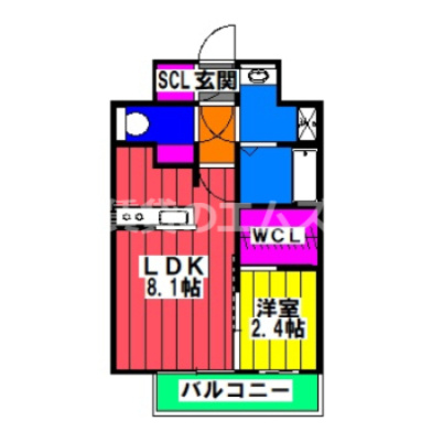 【間取り】 | Ｒ－ＬＩＮＫ南福岡 | Ｒ－ＬＩＮＫ南福岡の間取り
