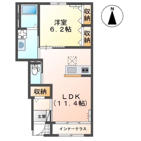 リヴィエールの間取り