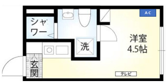 Mahalo Terrace清澄白河の間取り