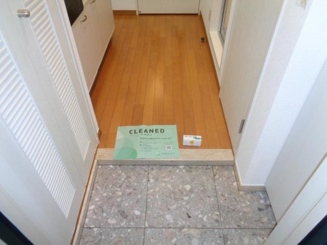 アプレシティ三田の玄関
