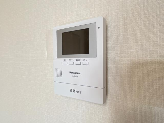 パリスMの内装|カメラ付インターホン