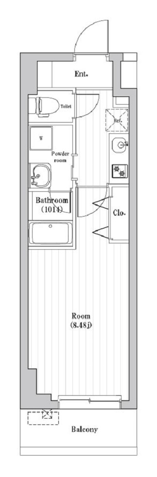 アーバンパーク三ノ輪Ⅱの間取り