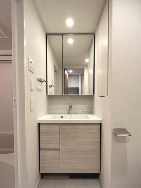 パークアクシス上野ＥＡＳＴの洗面所|※写真は同タイプ住戸です。
