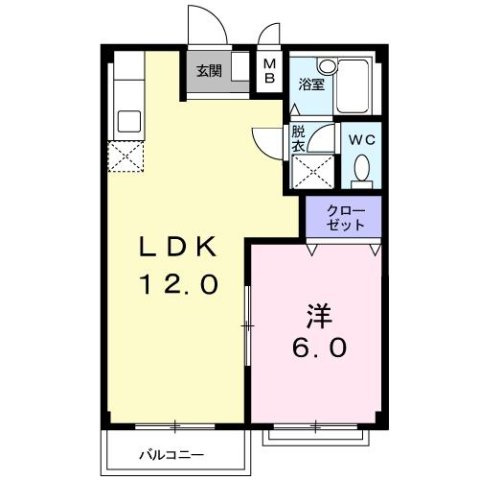 リヴィエールＹの間取り