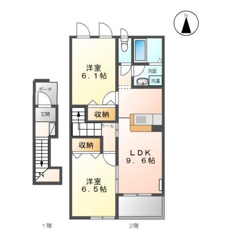 グラデヴォーレの間取り