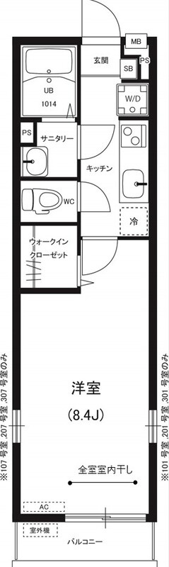 リブリ・FERIOⅠの間取り