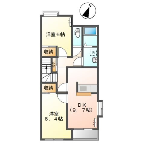 パルムロジェの間取り