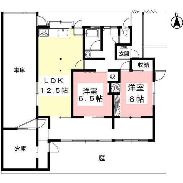 岐阜市大洞桐が丘２丁目の一戸建ての間取り