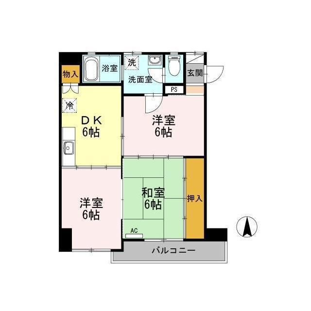 ハイム辻Ａの間取り
