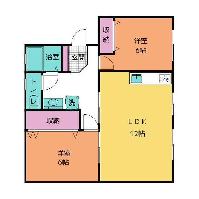 ベルハイムの間取り