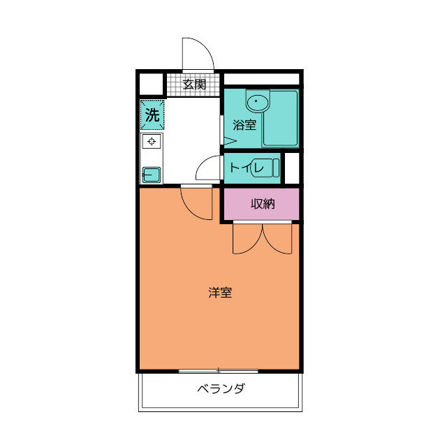 片浜の間取り