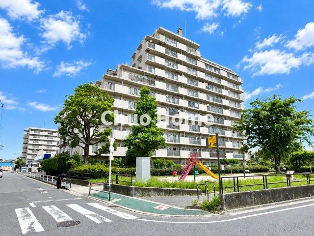 綾瀬グランドハイツの外観|耐震基準適合マンション。ペットの飼育可能マンションです。