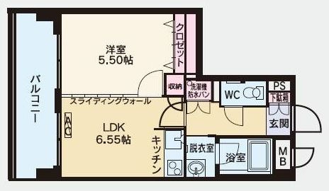 【間取り】 | グランシャリオ住吉