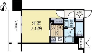 【間取り】 | サヴォイマキシマイズ博多ステーション
