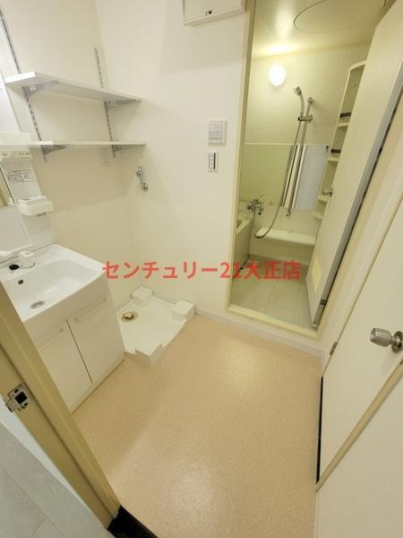 大正メゾンの洗面所|★室内洗濯パンあり★