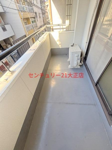 メゾンかもめのバルコニー