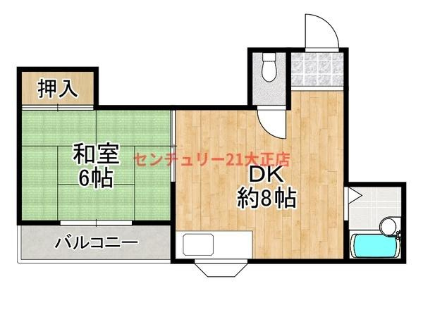 メゾンかもめの間取り