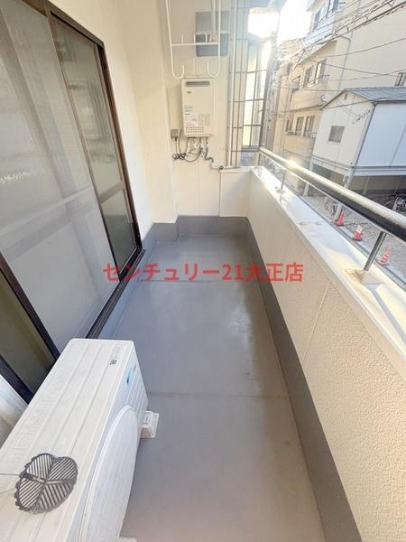 メゾンかもめのバルコニー