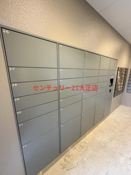 エスリード大阪エヴォルツのエントランス