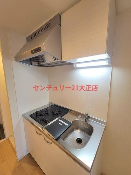 レオンヴァリエ大阪ベイシティのキッチン