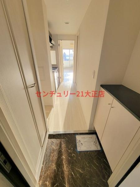 セレブコート弁天の玄関
