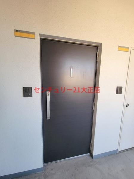セレブコート弁天の玄関