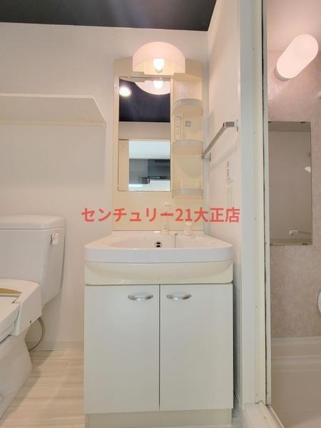 セレブコート弁天の洗面所