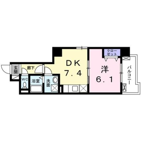 ペニー　レインの間取り