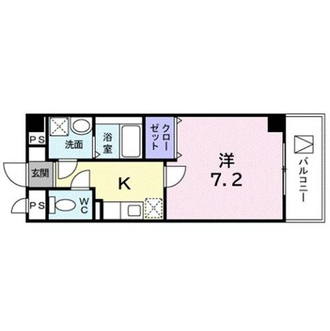 プリマヴェーラＷの間取り