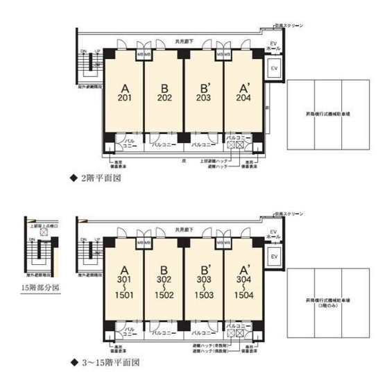 【区画図】 | エステムコート名古屋ルノン